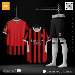 Áo Bóng Đá Câu Lạc Bộ Ac Milan 2024-2025 Sân Nhà