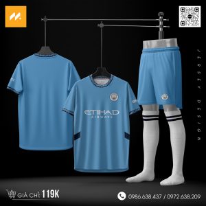 Áo Bóng Đá Câu Lạc Bộ Manchester City 2024-2025 Sân Nhà