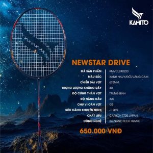 Vợt Cầu Lông Kamito Newstar Drive