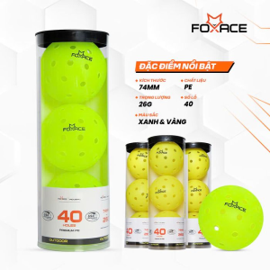 Quả Bóng Pickleball Thi Đấu FoxAce 40L